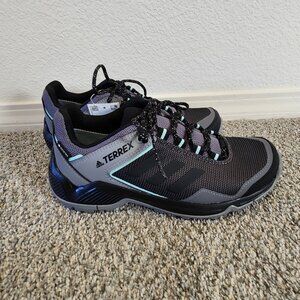 Adidas Terrex Eastrail Goretex Hiking Shoes Grey Four/Core Blk/Clear Mint